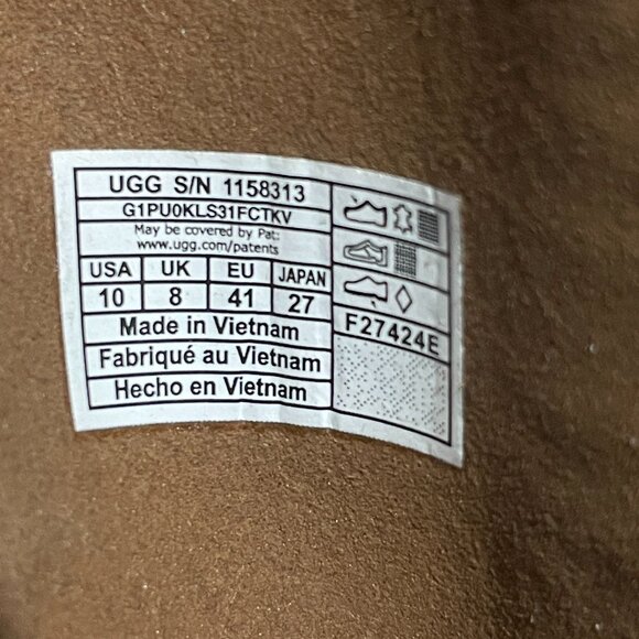 Ugg New heights platform zipper boots w10 - Picture 3 of 5